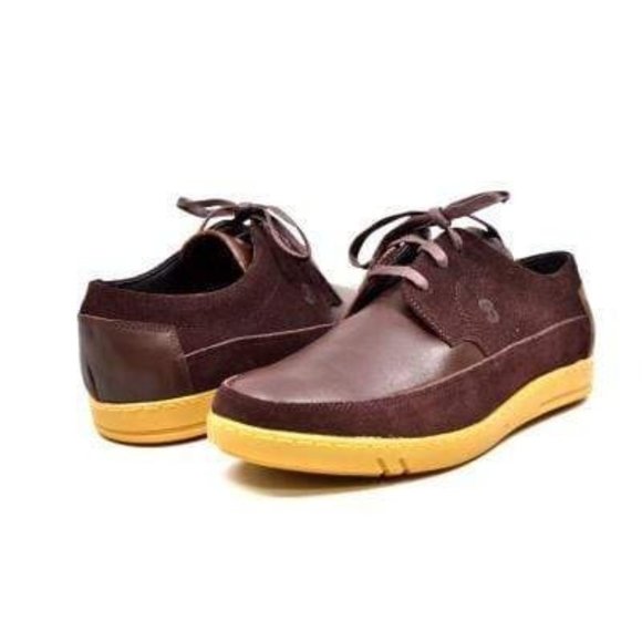 British Walkers Bristol Men's Brown Suede and Leather Bally Style